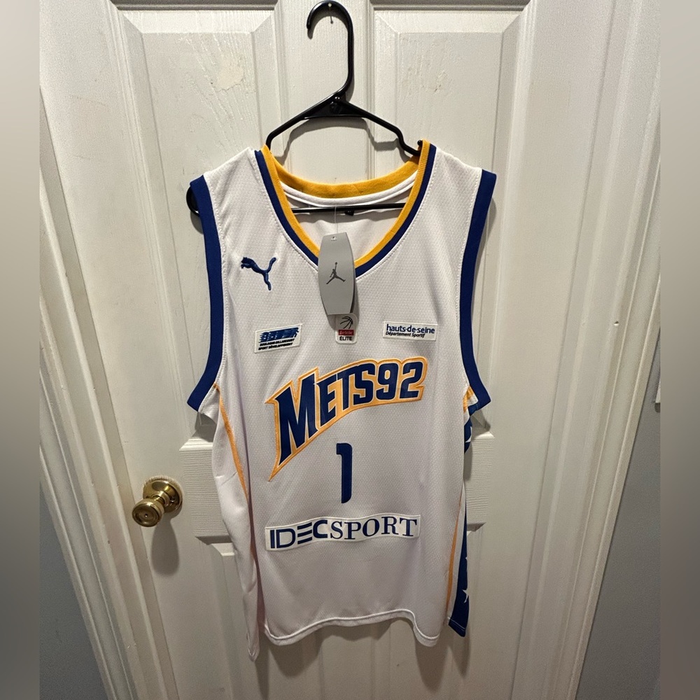 Victor Wembanyama Metropolitans 92 (French League) Jersey | Wemby Jersey